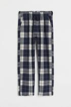 H & M - Relaxed Fit Pull-on Pants - Blue