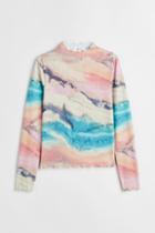 H & M - Long-sleeved Top - Orange