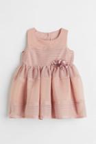 H & M - Flared Dress - Pink