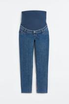 H & M - Mama Straight Ankle Jeans - Blue
