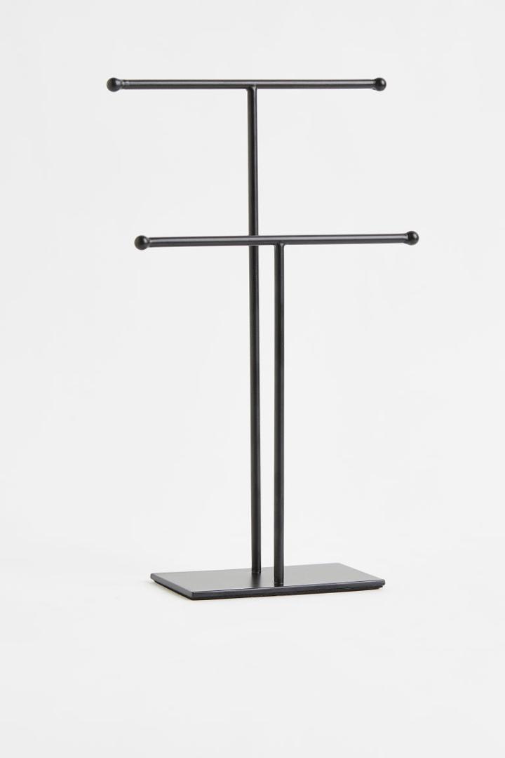H & M - Metal Jewelry Stand - Black