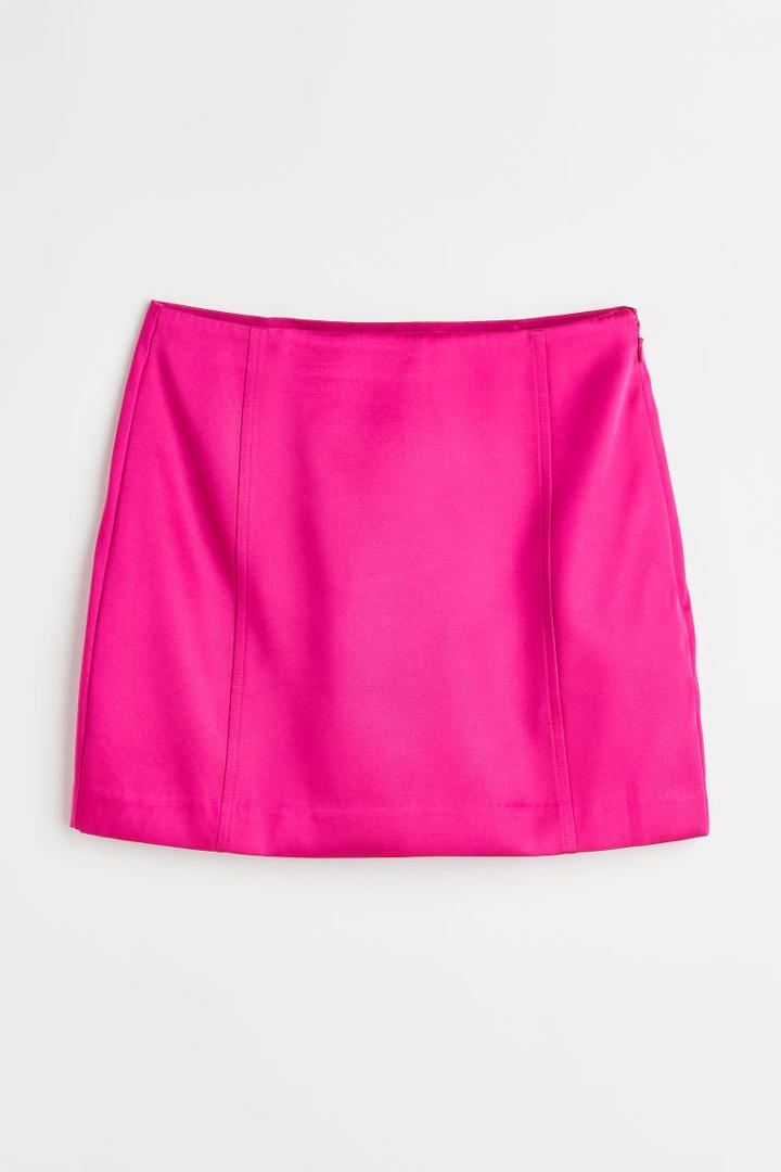 H & M - Mini Skirt - Pink