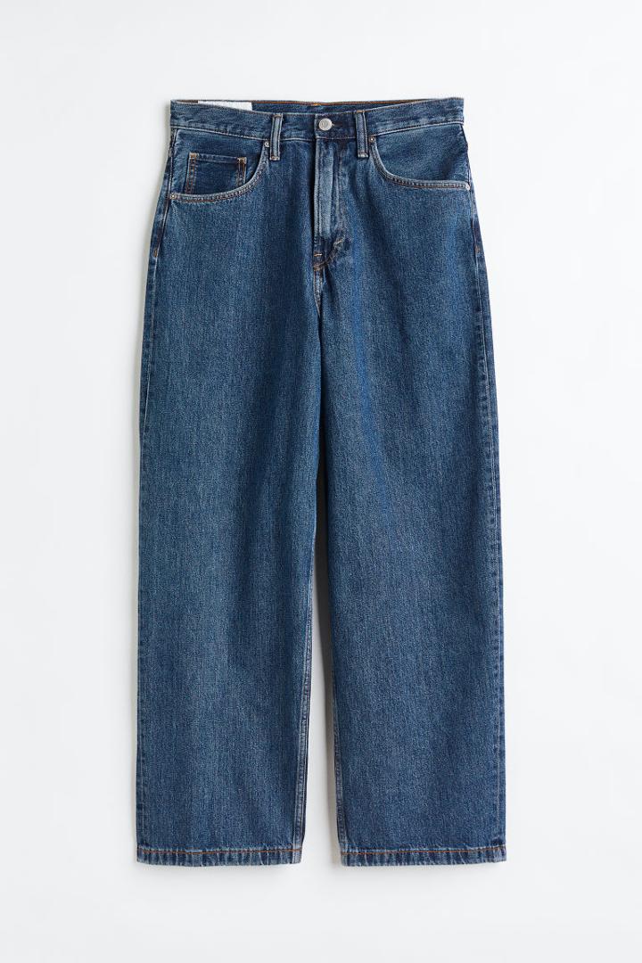 H & M - Baggy Jeans - Blue