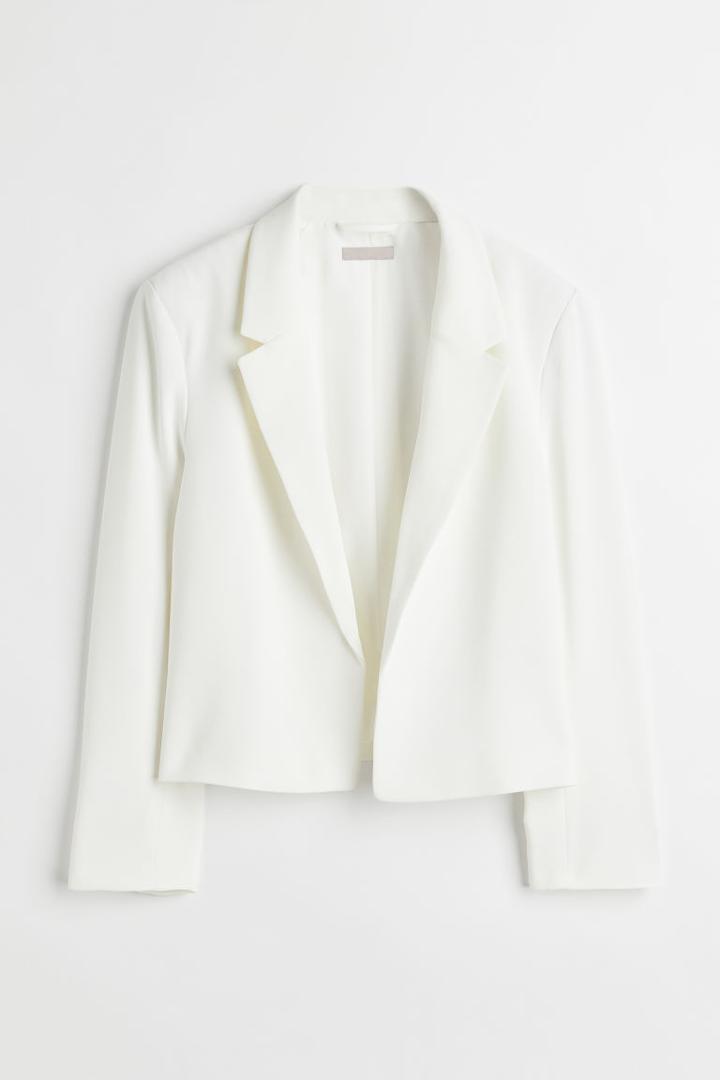 H & M - Short Jacket - White