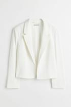 H & M - Short Jacket - White
