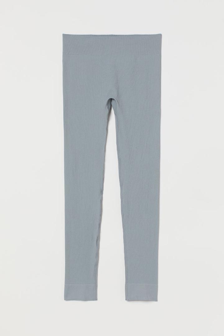H & M - Seamless Leggings - Gray