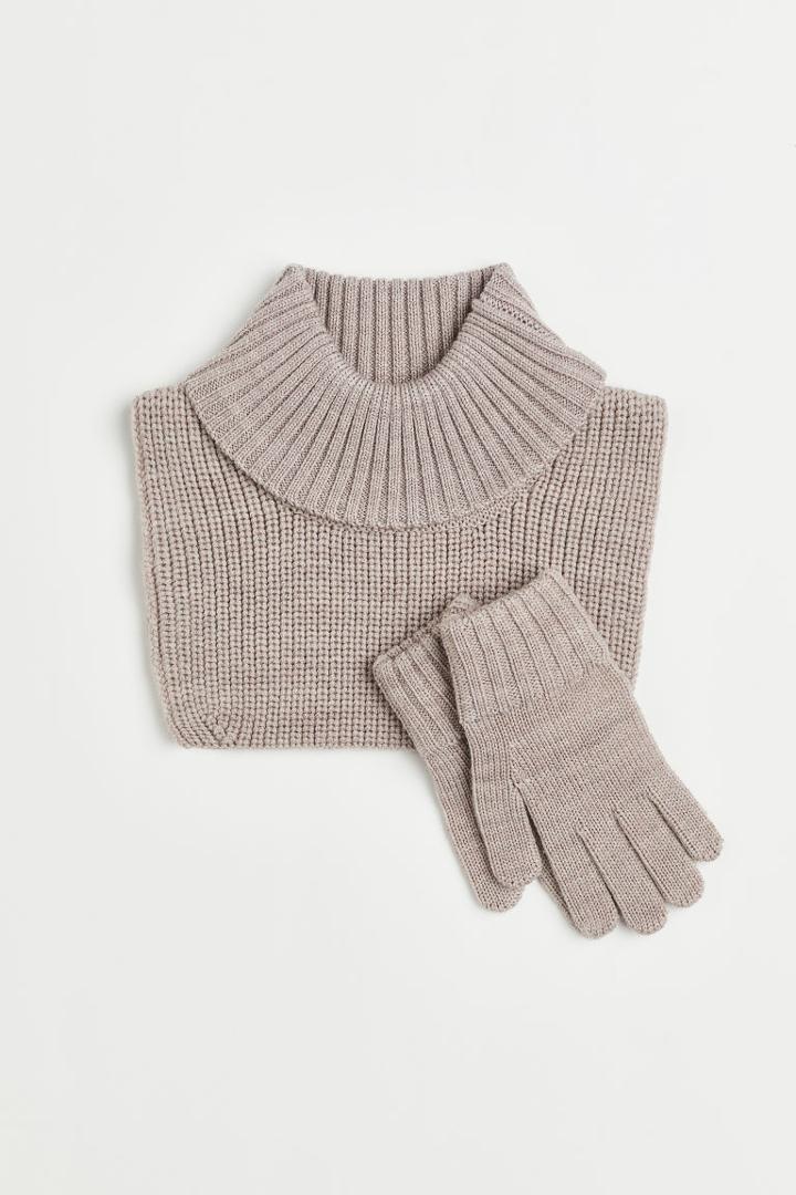 H & M - Rib-knit Sweater - White