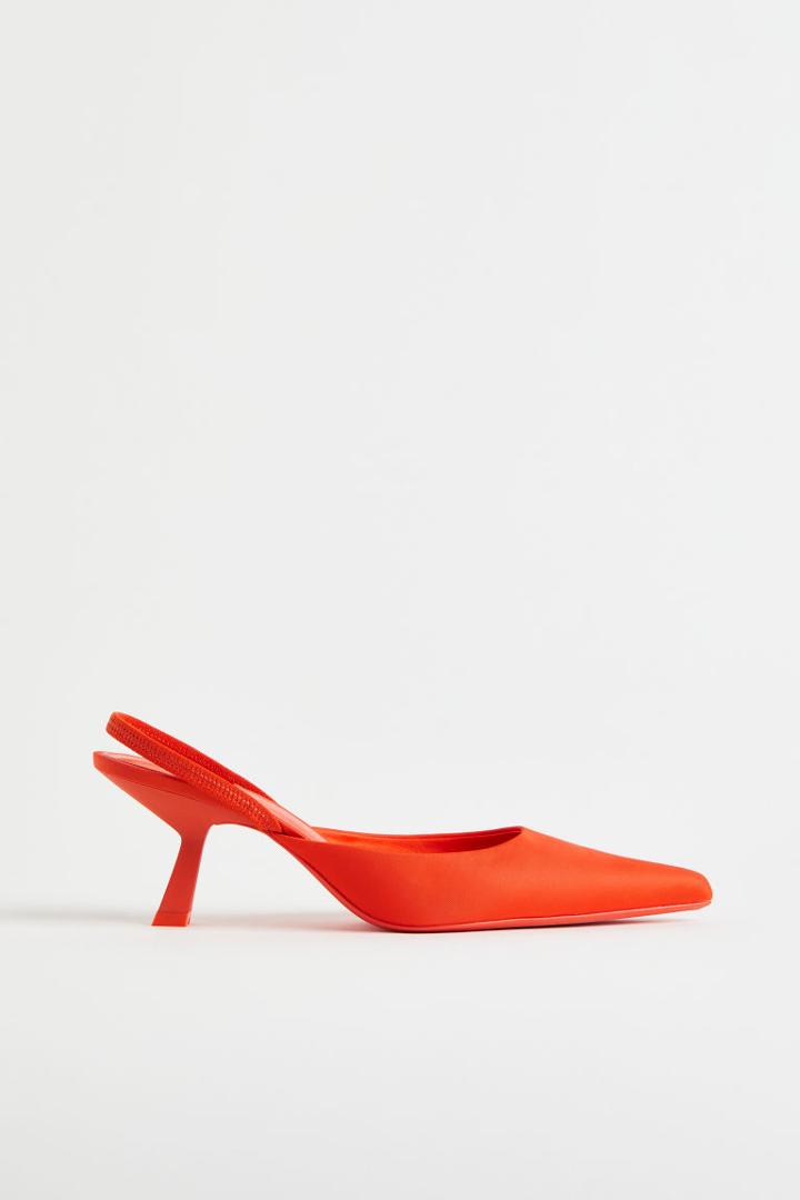 H & M - Slingbacks - Orange