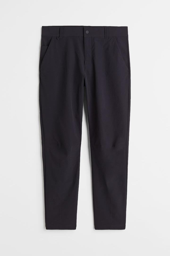 H & M - Water-repellent Chinos - Black