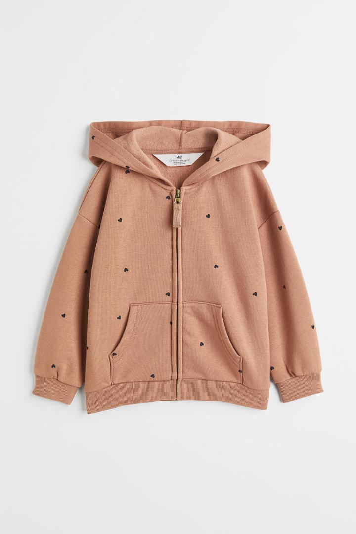 H & M - Hooded Jacket - Orange