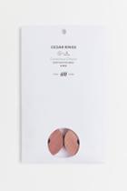 H & M - 6-pack Cedar Rings - Brown