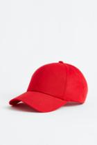H & M - Cotton Cap - Red
