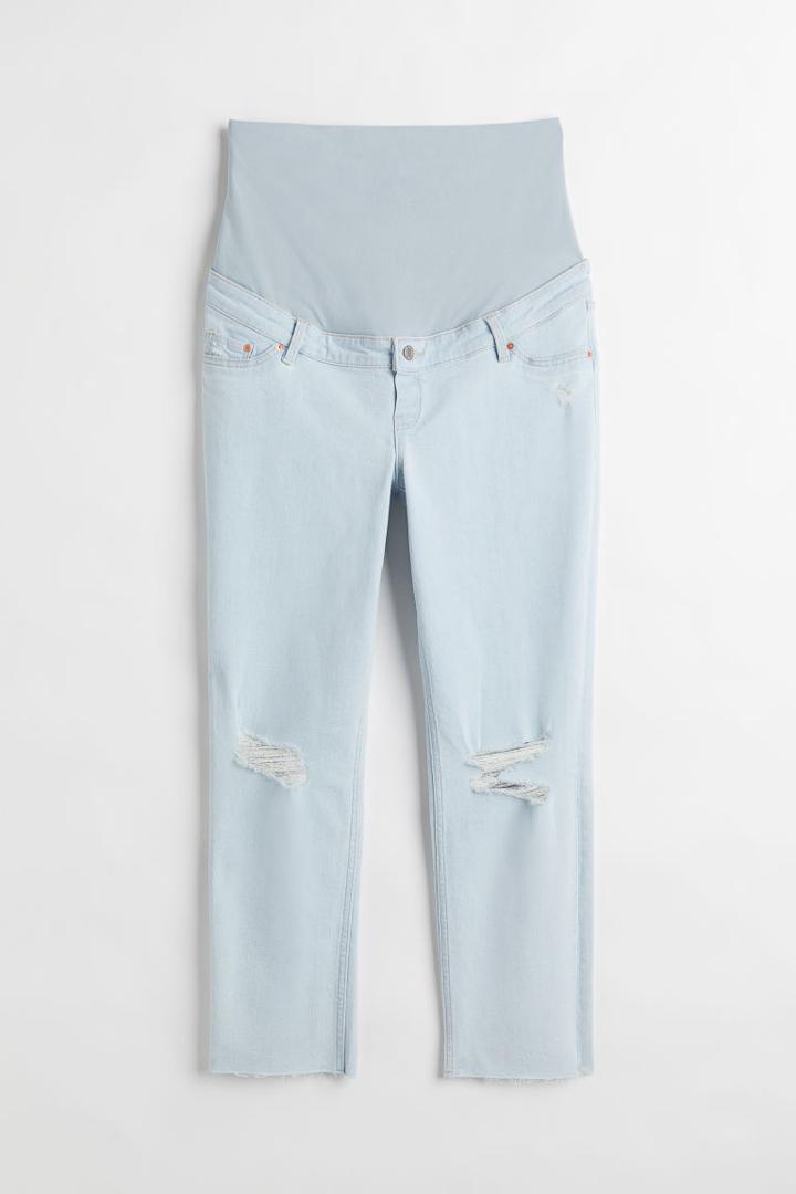 H & M - Mama Vintage Straight Jeans - Blue