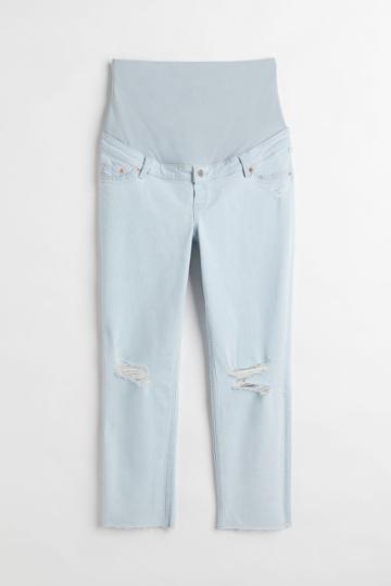 H & M - Mama Vintage Straight Jeans - Blue