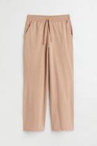 H & M - Cotton Jersey Pants - Orange