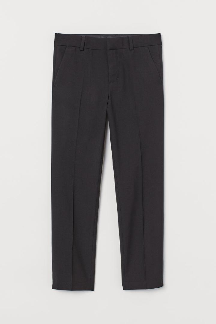 H & M - Suit Pants - Black