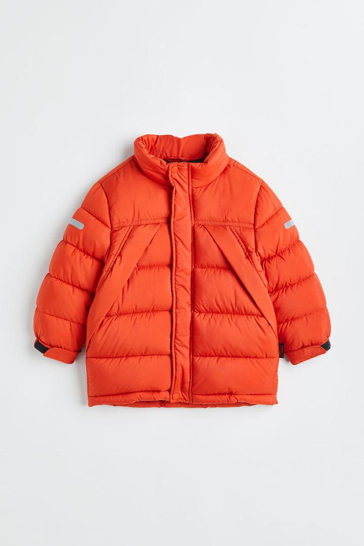 H & M - Water-repellent Winter Jacket - Orange