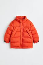H & M - Water-repellent Winter Jacket - Orange