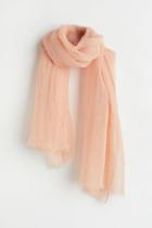 H & M - Linen Scarf - Orange