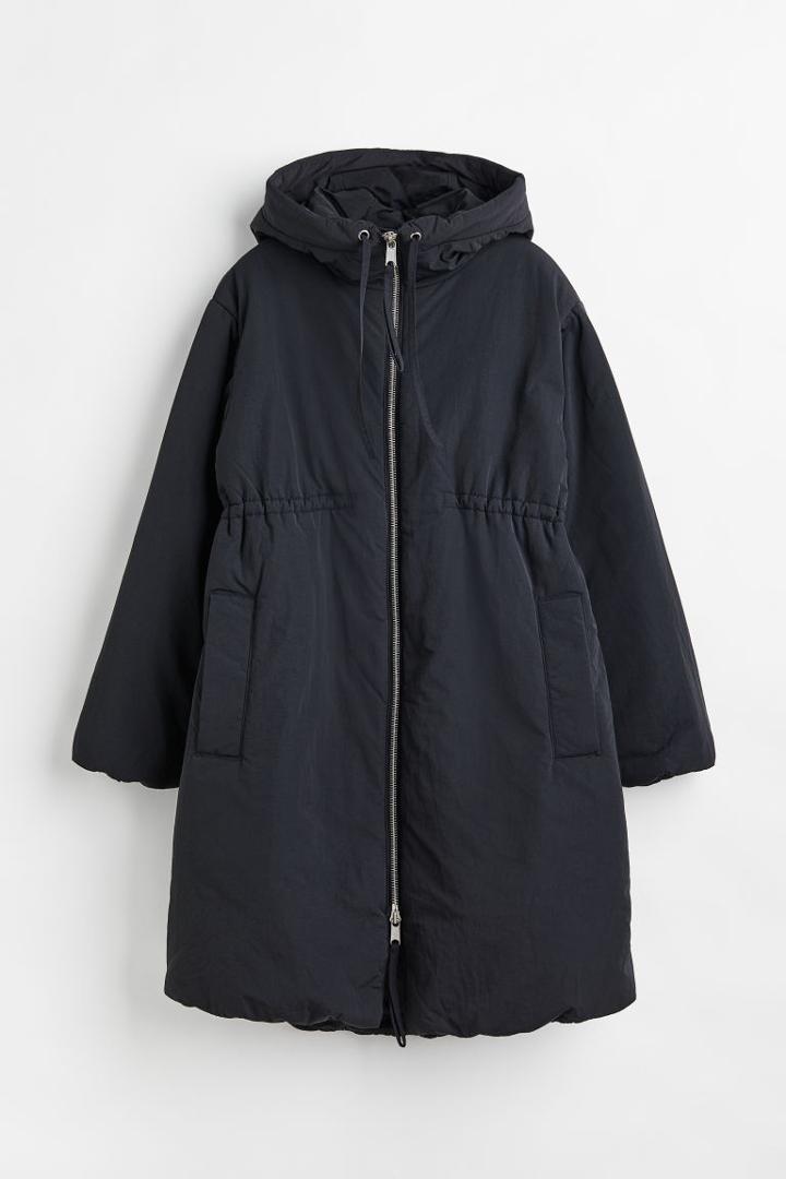 H & M - Mama Padded Parka - Black