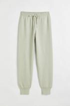 H & M - Soft-knit Joggers - Green