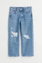 H & M - Wide Leg Jeans - Blue