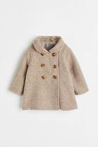 H & M - Wool-blend Coat - Brown