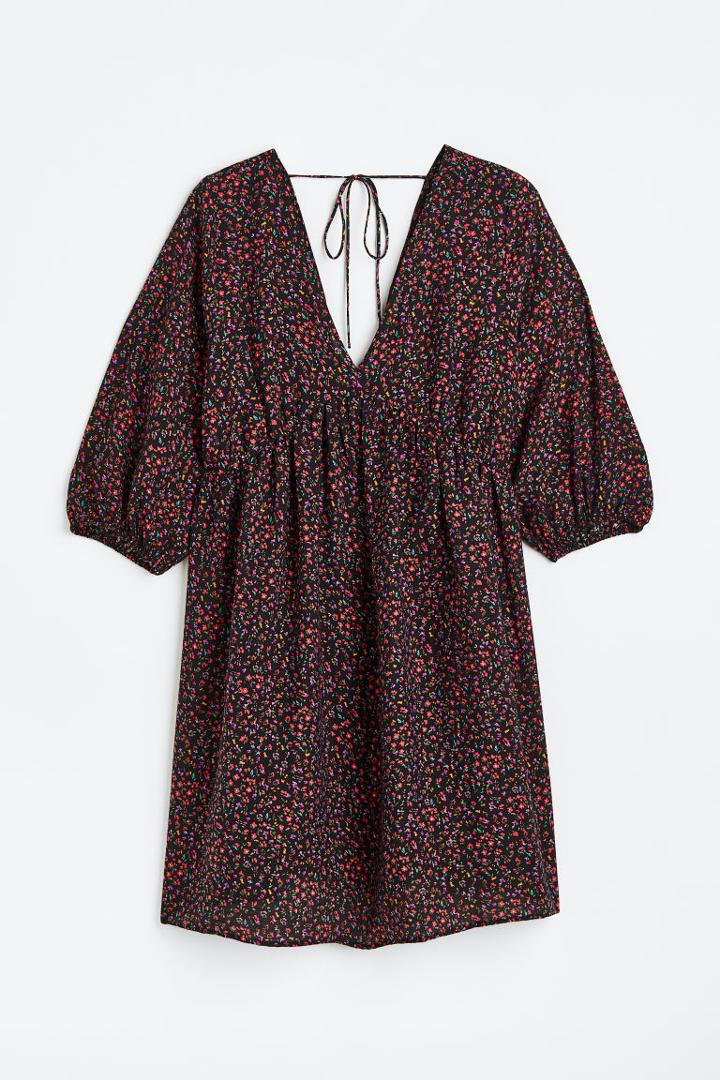 H & M - H & M+ V-neck Dress - Black