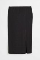H & M - Jersey Pencil Skirt - Black