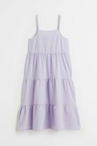 H & M - Tiered Dress - Purple