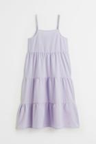 H & M - Tiered Dress - Purple