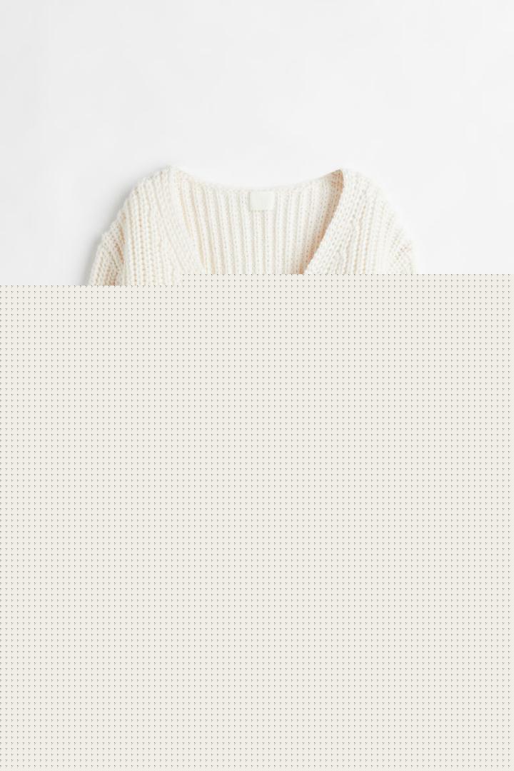 H & M - Fingerless Gloves - White