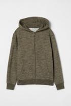 H & M - Hooded Jacket - Green