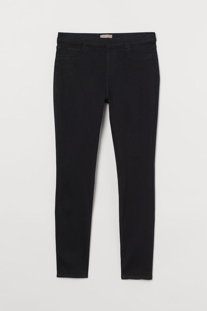 H & M - H & M+ Skinny Regular Jeggings - Black