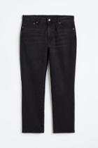 H & M - H & M+ Mom Ultra High Ankle Jeans - Black