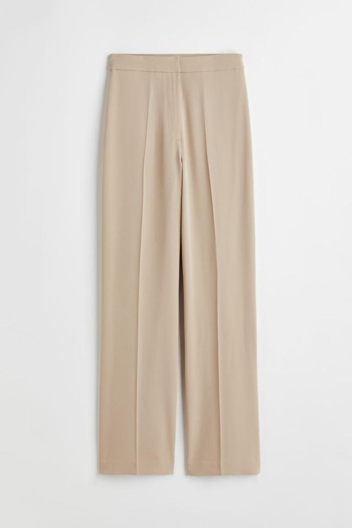 H & M - Wide-cut Pants - Brown