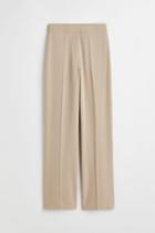 H & M - Wide-cut Pants - Brown