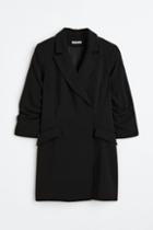 H & M - Jacket Dress - Black