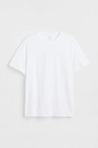 H & M - Regular Fit Coolmax T-shirt - White