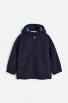 H & M - Hooded Shell Jacket - Blue