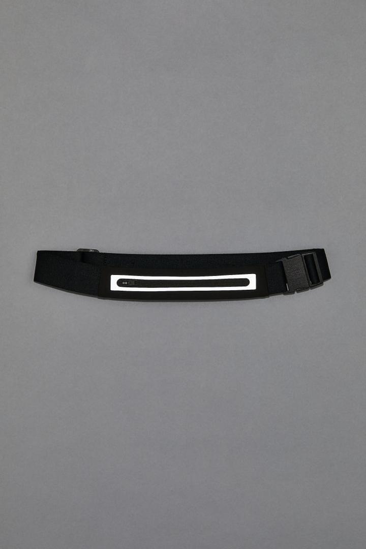 H & M - Reflective Running Belt Bag - Black