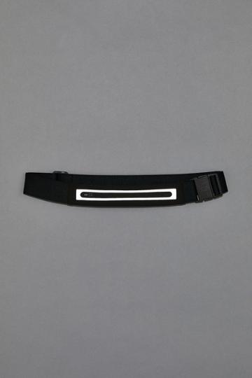 H & M - Reflective Running Belt Bag - Black