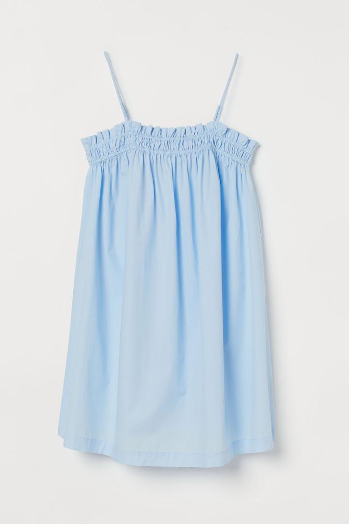 H & M - Cotton Dress - Blue