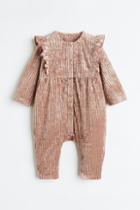 H & M - Sweatshirt Jumpsuit - Brown