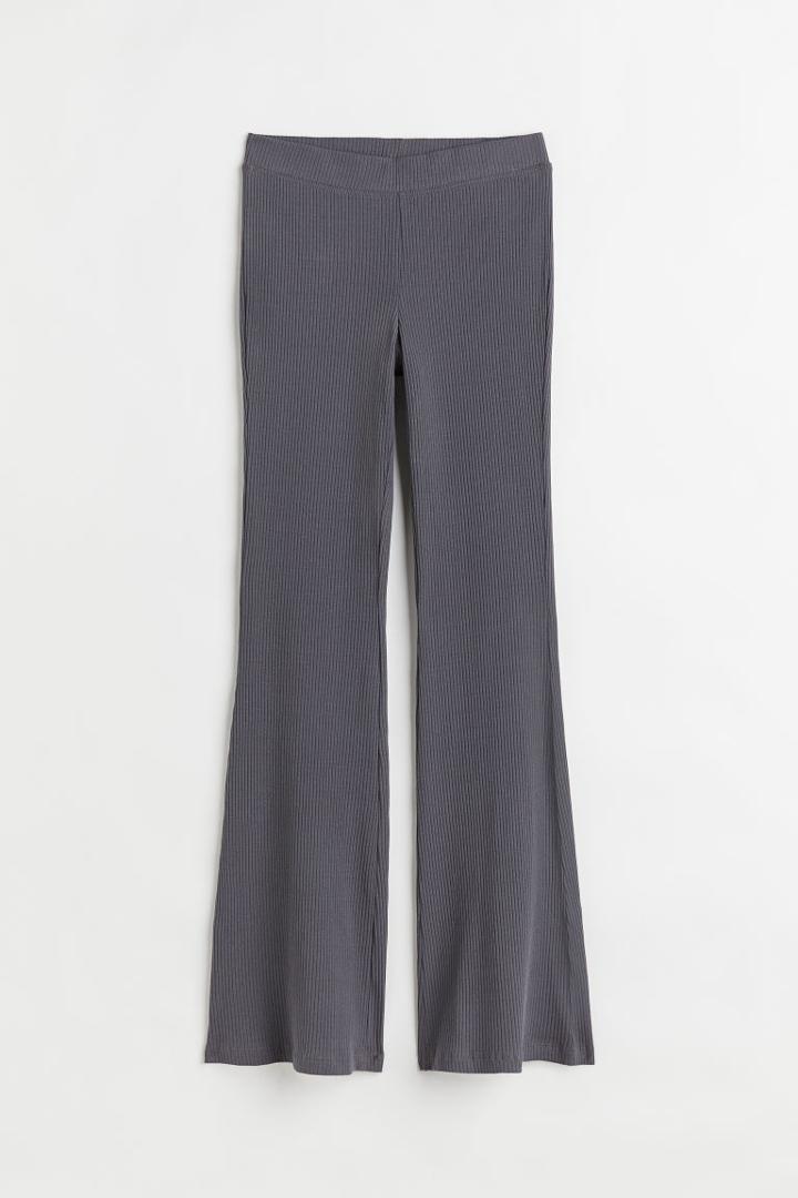 H & M - Flared Leggings - Gray