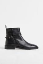 H & M - Leather Boots - Black
