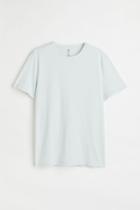 H & M - Coolmax Slim Fit T-shirt - Turquoise