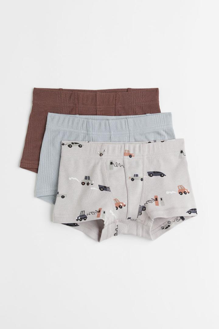 H & M - 3-pack Boxer Shorts - White