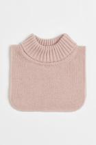 H & M - Knit Turtleneck Collar - Pink