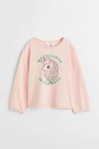 H & M - Cotton Sweatshirt - Orange